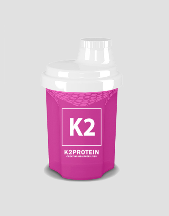 Shaker Pink & White 300ml