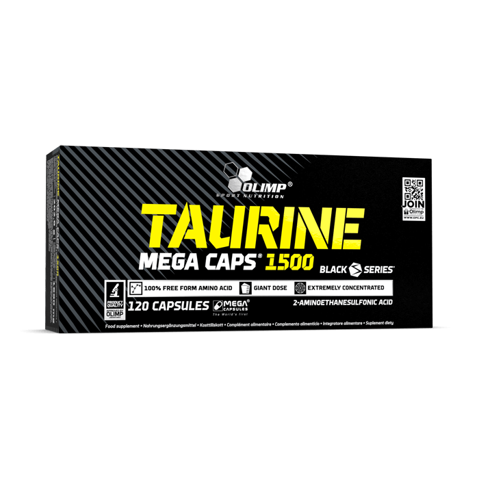 Taurine Mega Caps 120 Caps