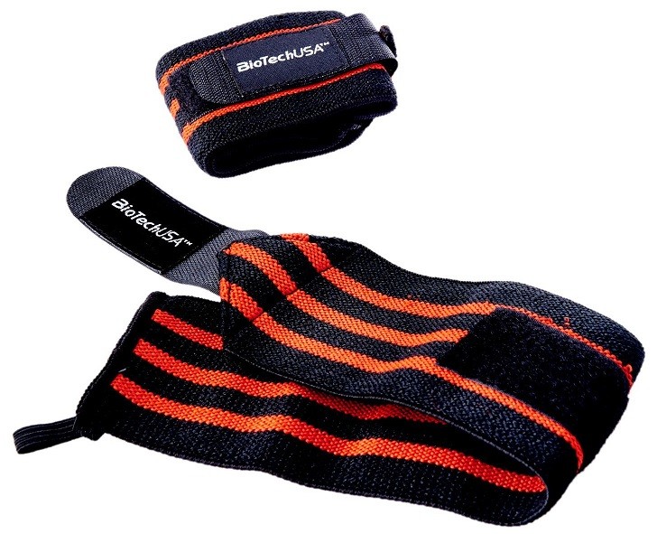 Wrist Band Bedford 8 Black Red 35cm